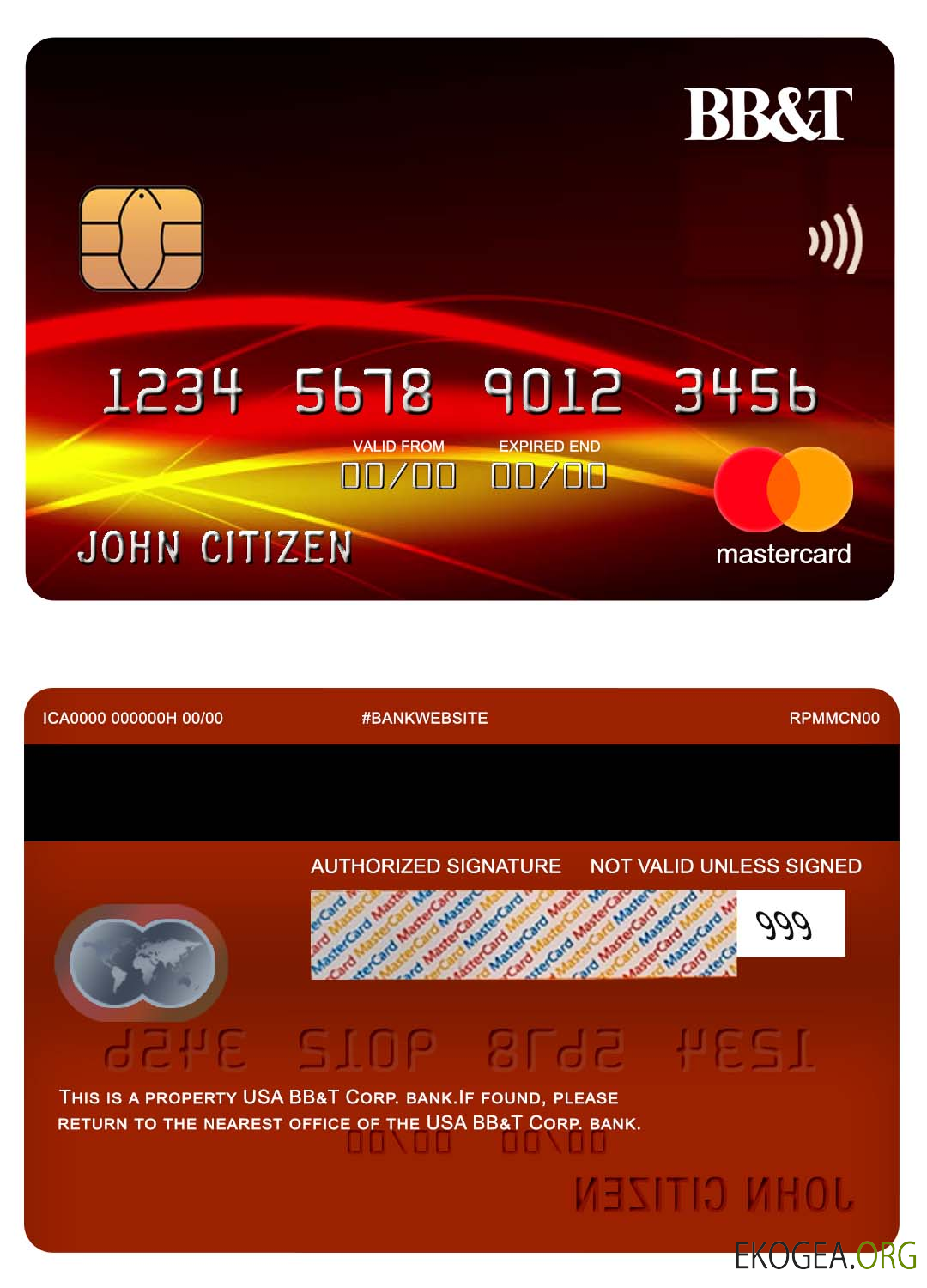 Carte bancaire Mastercard USA BB&T Corp.